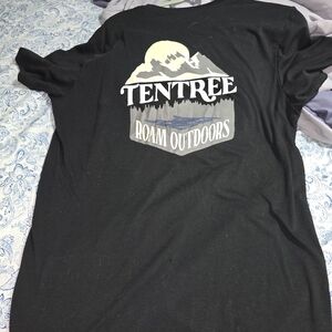 Tentree Black Graphic Tee